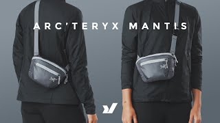 Urban Minimal Sling  The Arcteryx Mantis 1 amp Mantis 2 Waistpack [upl. by Hiltan]