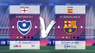 10 TEAMS YOU SHOULD USE FOR RTG CAREER MODES IN FIFA 18  ft Portsmouth Barcelona B  More [upl. by Ellenoj901]