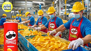 PRINGLES Secrets Revealed Behind the Scenes  Exclusive Factory Tour [upl. by Eirased]