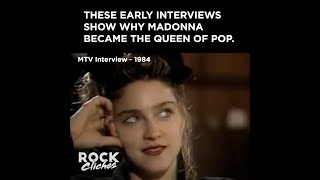 These Early Interviews Show Why Madonna is The Queen of Pop [upl. by Nnalatsyrc345]