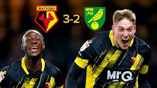 Are We Getting There  Watford 32 Norwich City Match Review [upl. by Ankney]