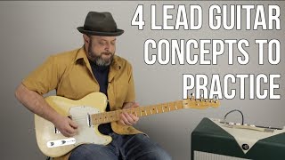 4 Lead Guitar 4 Techniques to MASTER [upl. by Segal403]