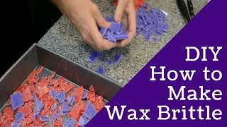 DIY  How to make wax brittle with IGI 4625 paraffin wax [upl. by Utimer]