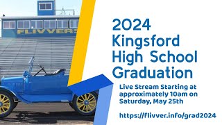 2024 Kingsford High School Commencement Ceremony [upl. by Ysnil]