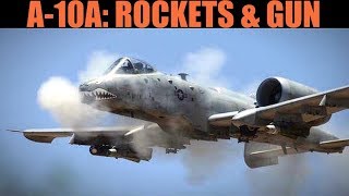 A10A Warthog Rockets amp Gun Tutorial  DCS WORLD [upl. by Anel657]