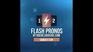 Flash Pronos  08062019  Pronostics gratuits Roland Garros équipe de France Euro 2020 [upl. by Nyberg]