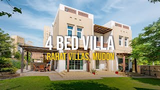 Super Upgraded 5 Bedroom Villa in Rahat Villas  Mudon Dubai [upl. by Minnaminnie]