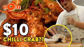 Making The CHEAPEST Chilli Crab At Home  Without A Wok [upl. by Merat468]