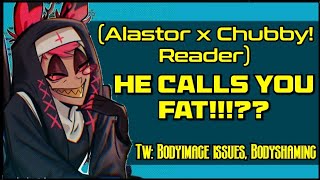 Alastor x ListenerHe said what Alastor X readerBoyfriend x listener HNBM [upl. by Clevey]