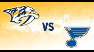 🔴Nashville Predators take on the St Louis Bues Live NHL Hockey [upl. by Zared333]