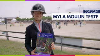 Myla Moulin Teste qui fait la une de notre magazine revient sur ses objectifs à LamotteBeuvron [upl. by Egrog]