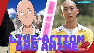 Liveaction and anime  Saitama vs Genos [upl. by Lorac]