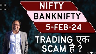 Nifty Prediction and Bank Nifty Analysis for Monday  5 February 24  Bank Nifty Tomorrow [upl. by Kcolttam]