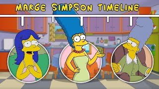 The Complete Marge Simpson Timeline The Simpsons Theory Face Reveal [upl. by Anitsuga]