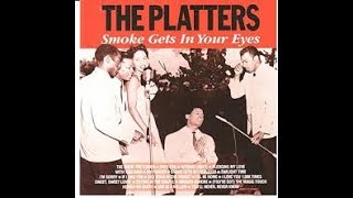 The Platters  Smoke Gets In Your Eyes  Karaoke w Backup Vocals [upl. by Azil]