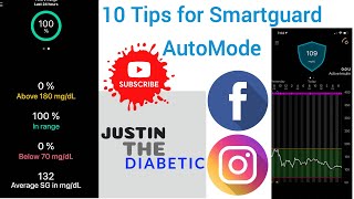 Top 10 Tips for Medtronic’s Smartgurad Auto Mode Minimed 670g770g and 780g [upl. by Reinar]