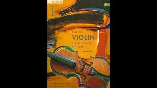 Margery Dawe Clog Dance ABRSM 20012004 Violin Grade 1 C3 🎻🎹 [upl. by Tynan]