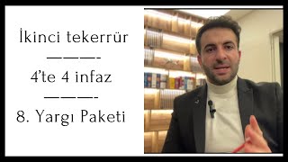 İkinci tekerrür 4’te 4 kalkıyor  Denetimli Serbestlik süresi değişiyor  8 Yargı paketi [upl. by Carberry]