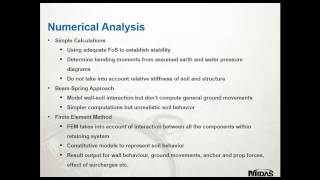 SoilWorks  SoilStructure Interaction Analysis for an Excavation with Retaining Wall [upl. by Earas340]