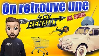 PECHE AVEUGLAIMANT  On retrouve une Renault 4CV [upl. by Nagad]