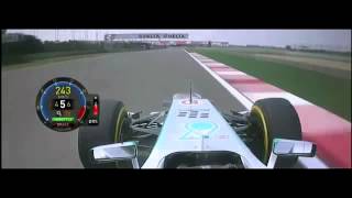 F1 2013  China  Lewis Hamilton Pole Lap  Onboard HD [upl. by Barabbas]