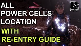 Horizon Zero Dawn  All Power Cells Location guide Ancient Armory Quest [upl. by De]