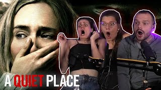 A Quiet Place 2018 REACTION [upl. by Esnahc900]