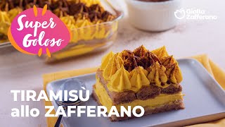 🍰✨ TIRAMISÙ allo ZAFFERANO  da PROVARE SUBITO 💛 adv [upl. by Trebreh13]