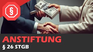 Anstiftung § 26 StGB  Strafrecht AT II 05 [upl. by Malvino]