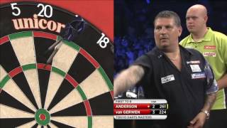 Gary Anderson v Michael van Gerwen ᴴᴰ 2016 Tokyo Darts Masters  FINAL [upl. by Larue522]