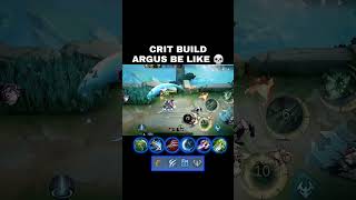 Truly the Best Argus Build 🗣️‼️  mobilelegends argus mlbb short short [upl. by Giorgio]