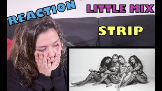 LITTLE MIX  STRIP feat SHARAYA J  REACT  Canal Mixturinha [upl. by Eveleen]