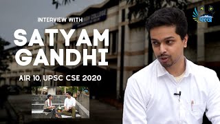 Interview with Satyam Gandhi in Dyal Singh College AIR 10 UPSC CSE 2020 [upl. by Patricia]