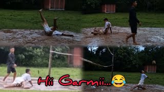 WORST DAY OF MY LIFE 😣FROM TODAY NO MORE PLAYING VOLLYBALL AT RAINY DAY😓vlog43 [upl. by Pinette]