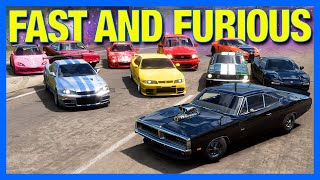 Forza Horizon 5 Online  Best Fast and Furious Car FH5 Challenge [upl. by Cornew357]