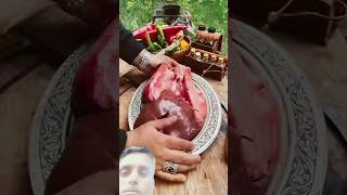 Id tog fogdog dfo food cooking steak outdoorcooking keşfet bushcraft bbq instral seafood [upl. by Aramen499]