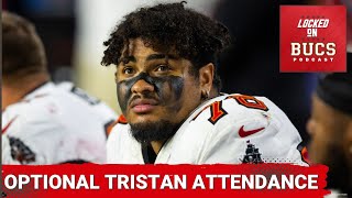 Tampa Bay Buccaneers Tristan Wirfs Not At OTAs  Biggest Takeaways From Day One  Bucs Battles Begin [upl. by Maram322]