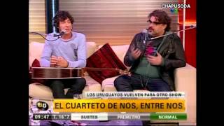 El Cuarteto de Nos  Anécdota cuando conocieron a Gustavo Cerati en 2006 28052013 [upl. by Block]