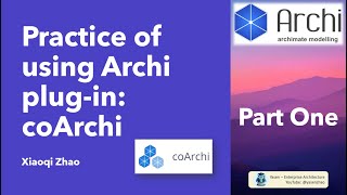 Archi Tool  Using coArchi Collaboration Plugin Part 1 [upl. by Iror]