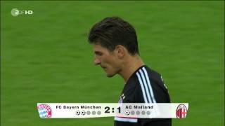 Audi Cup 2011 Fc Bayern  Ac Mailand 53 nE HD [upl. by Odlabu]