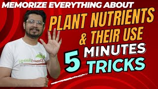 Plant nutrients and their functions tricks  How to remember plant nutrients [upl. by Kelda72]