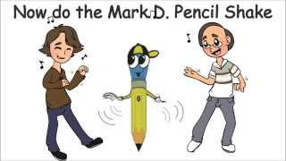 The Mark D Shake great brain breakclassroom exercise song  By Mark D Pencil [upl. by Nauq975]