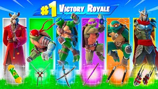 The RANDOM TMNT BOSS Challenge in Fortnite [upl. by Nivrem]