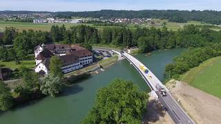 Neue ReussBrücke Gnadenthal [upl. by Etteniuqna]