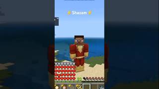 ⚡Shazam ⚡ Villains and Heroes V30  MCPE 12123 Addon minecraft [upl. by Ahsyak]