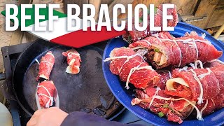 BEEF BRACIOLE  Recipe  BBQ Pit Boys [upl. by Ronacin]