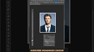 How to make passport size photo in Photoshop shorts photoshop [upl. by Gotthard137]