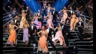 Strictly Come Dancing FIRST LOOK The celebrities get glammed up in sparkly gold and black ensembles [upl. by Lanod306]