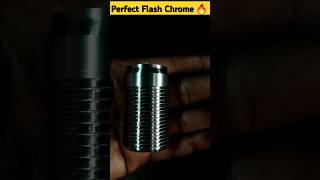 Flash Chrome🔥 cnc shortsviral cncmachine shortvideos machine video like parts million [upl. by Beitnes]