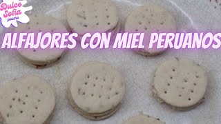 Deliciosos Alfajores con Miel Peruana Receta Tradicional [upl. by Inimod]